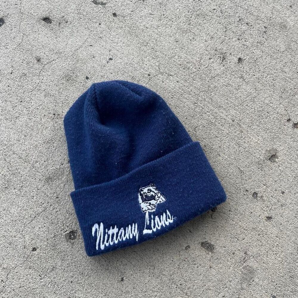 Vintage Penn State Nittany Lions Graphic Beanie